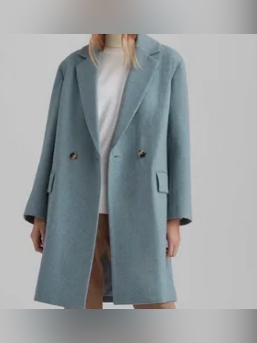 Club Monaco Double-Breasted Wool Coat